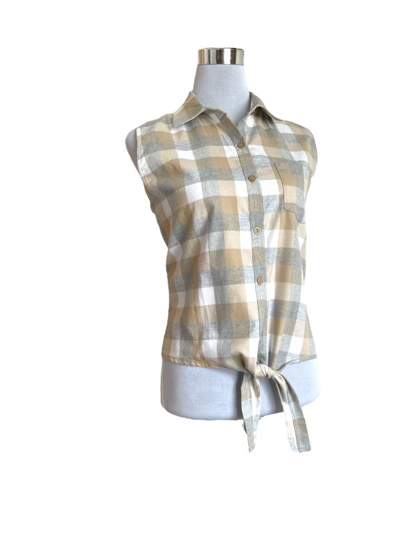 BLUSA CUADRILLE SIN MANGAS LIONA